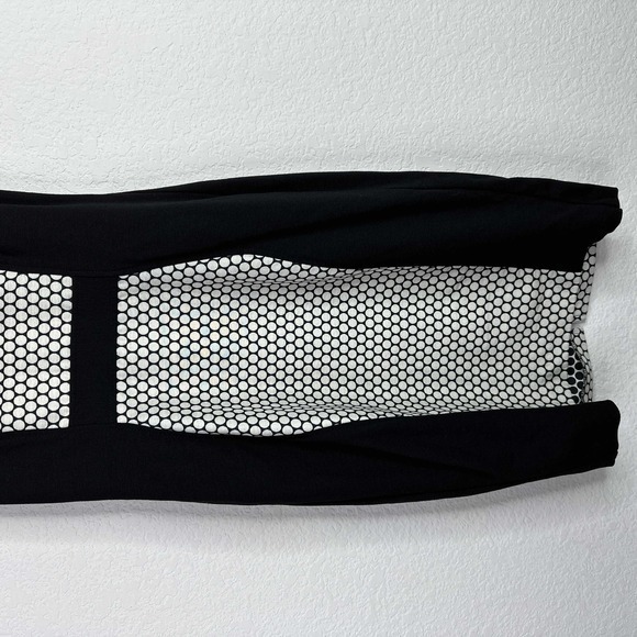 Yoana Baraschi Dress Womens Size 6 Polka Dot Color Block A-Line Career Business - Picture 4 of 9